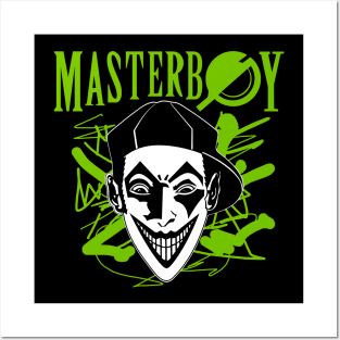 MASTERBOY - RARE GREEN FLUO EDITION Posters and Art